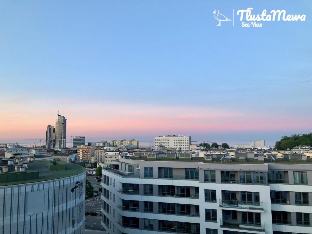 Tlusta Mewa Sea View Leilighet Gdynia Eksteriør bilde